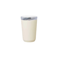 white to-go tumbler by kinto